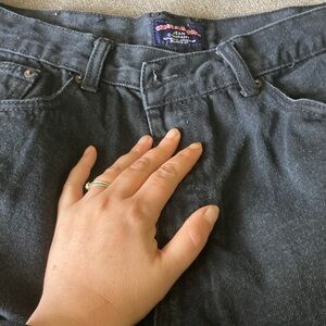 cross & winsor men's black jeans